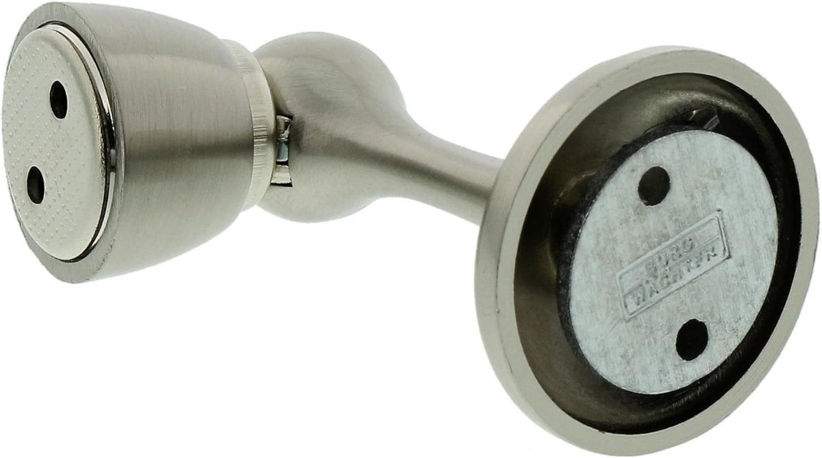 2 x  BURG-WÄCHTER Magnet Türstopper Wand TWM 2495 Edelstahl Türhalter 6kg Halt
