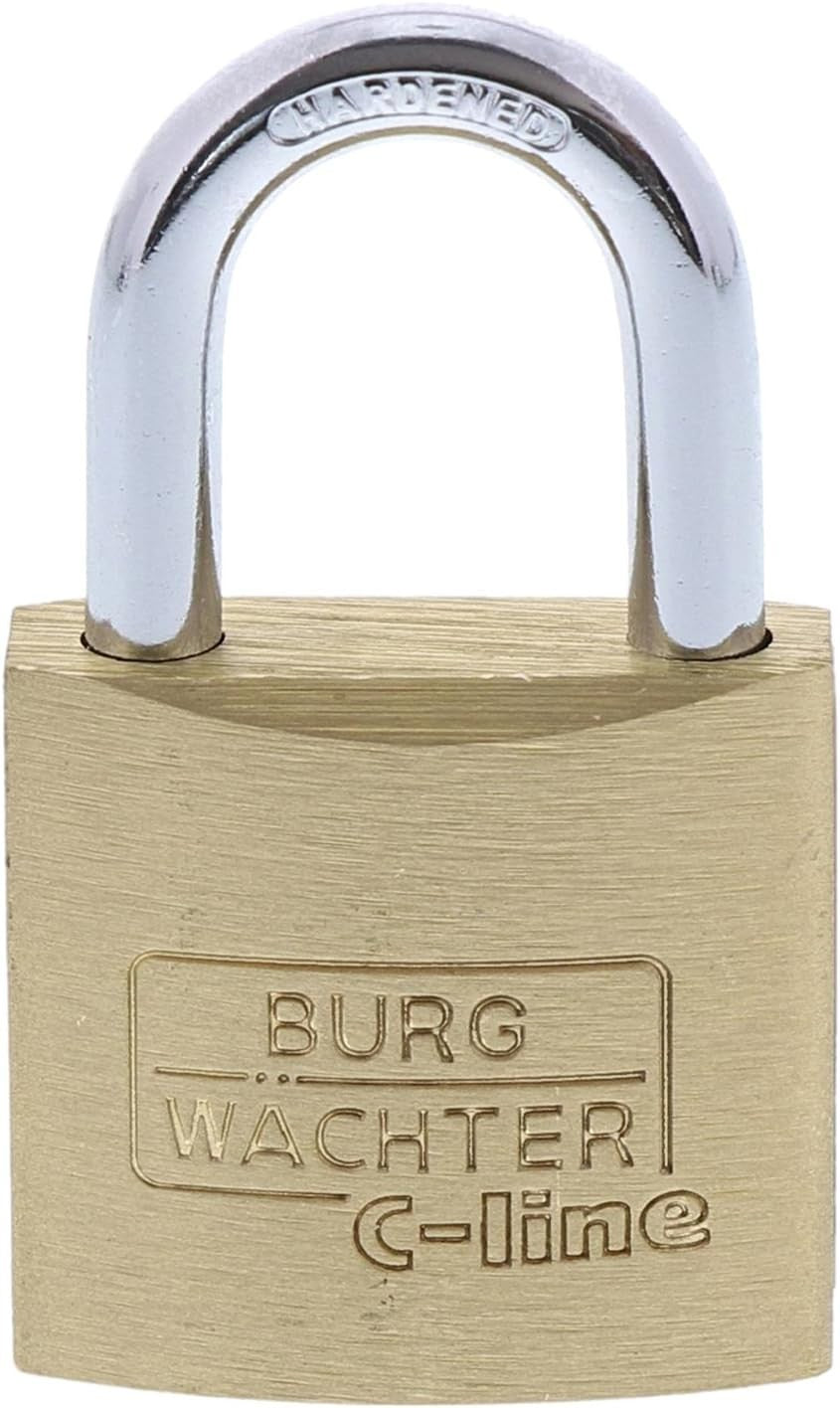 BURG-WÄCHTER Panzer Überfalle + Schloss Set Türriegel Einbruchschutz Massiv Neu