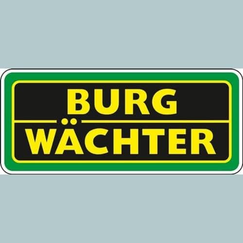 Burg Wächter Profi 116HB 40 60 Messing hohem Bügel Vorhangschloss, HB 40 60 mm