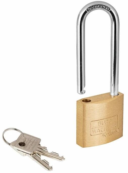 Burg Wächter 222hb Line Vorhängeschloss 5 x 14,3 x 45 mm messingfarben