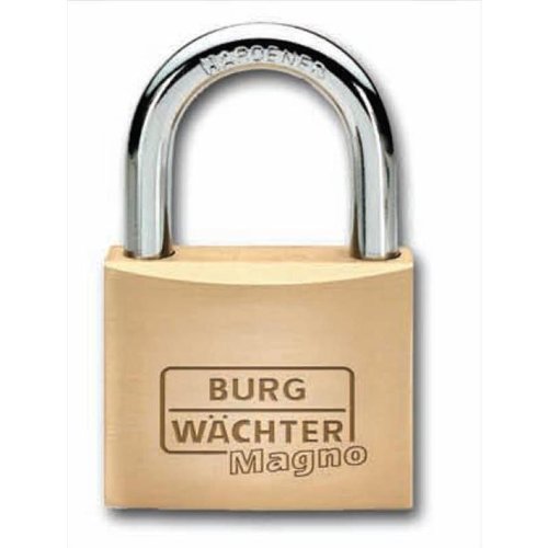Burg Wächter Vorhangschloss 400 ni-magno 6,5 x 22 x 23,5 mm lang messingfarben