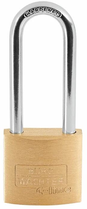 Burg Wächter 222hb Line Vorhängeschloss 5 x 14,3 x 45 mm messingfarben