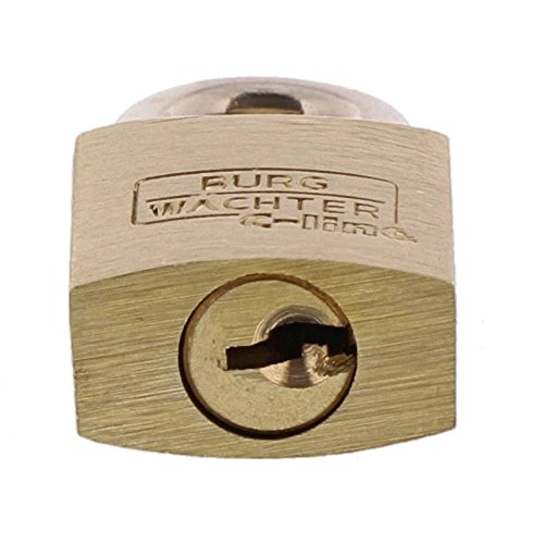 BURG-WÄCHTER Vorhängeschloss, 3 mm Bügelstärke, 2 Schlüssel, C-Line 222 15 SB