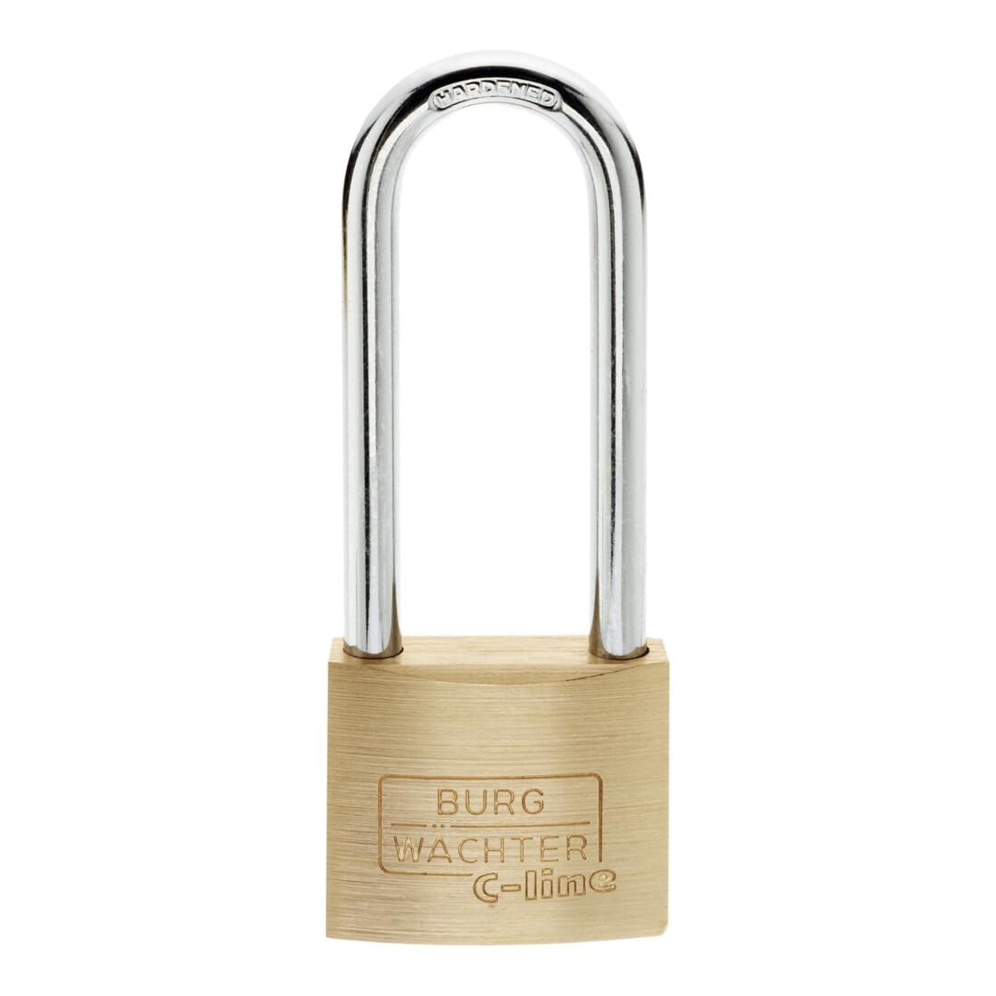 Burg Wächter 222hb Line Vorhängeschloss Messing 6 x 20 x 65 mm