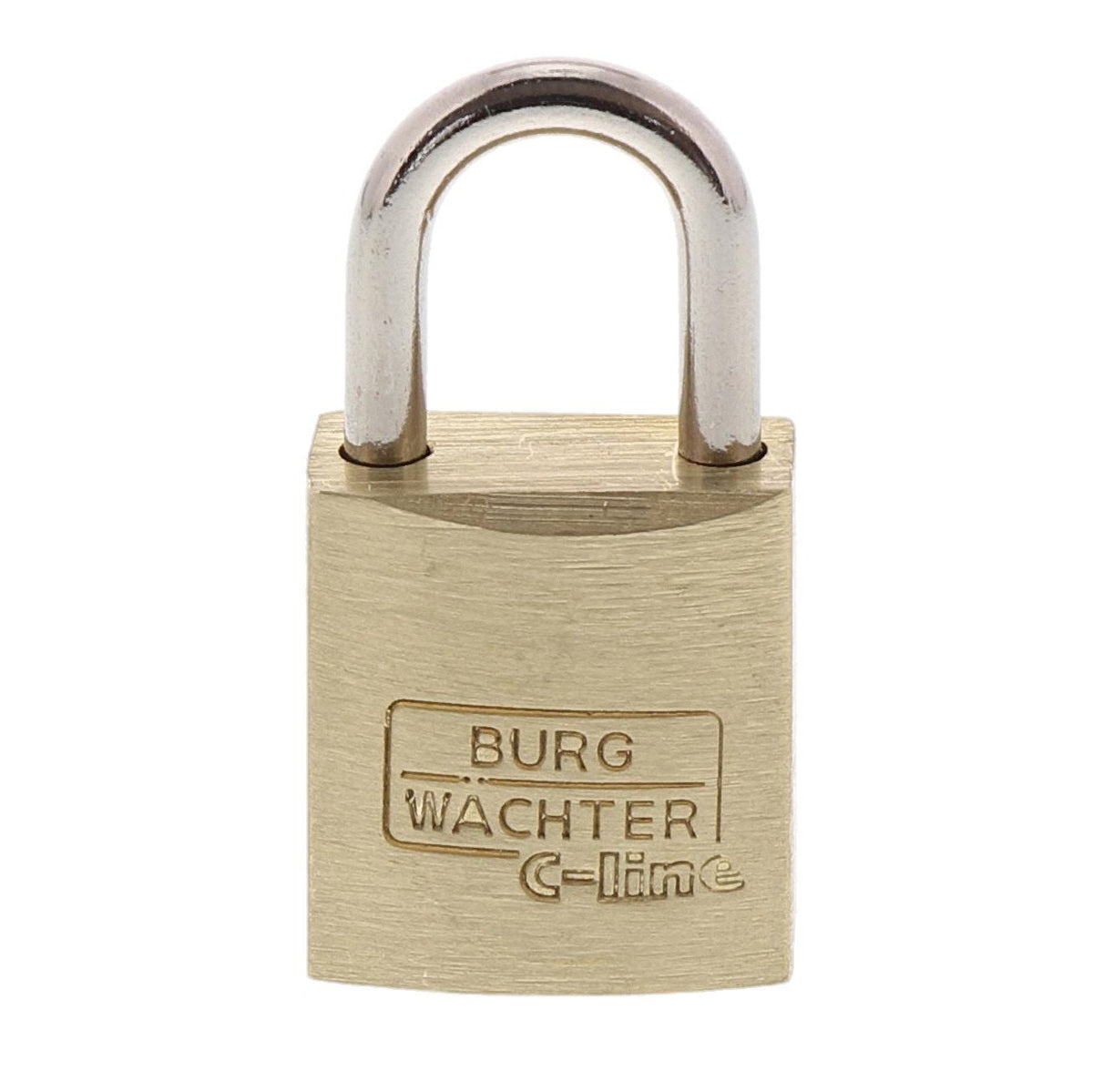 Burg Wächter Vorhangschloss-Set, Messing, Bügelstärke: 3,5 mm