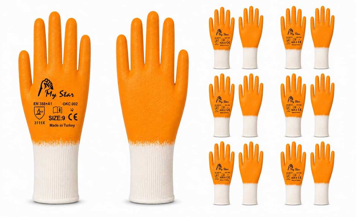MY STAR Nitril-Arbeitshandschuhe EN388 L/XL