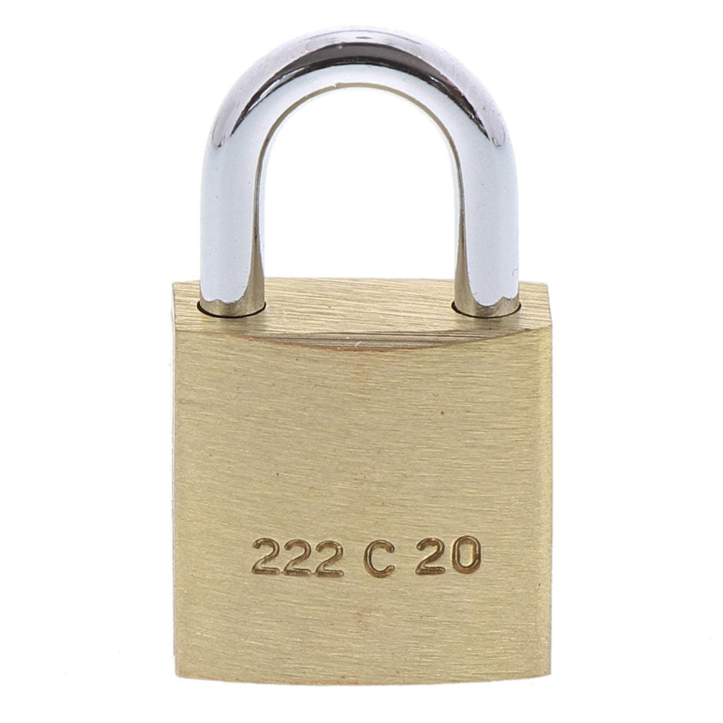 BURG-WÄCHTER Vorhängeschloss, 3 mm Bügelstärke, 2 Schlüssel, C-Line 222 15 SB