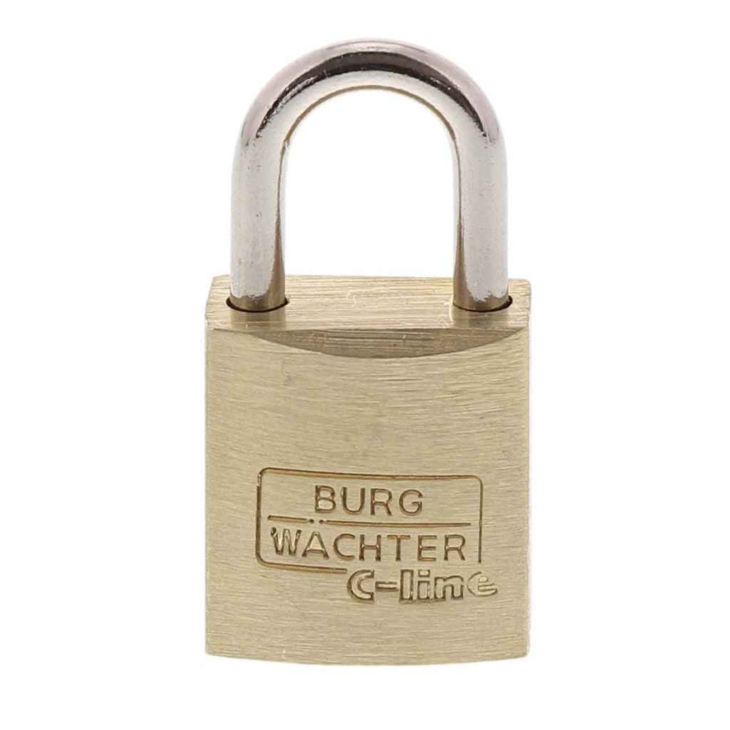 BURG-WÄCHTER Vorhängeschloss, 3 mm Bügelstärke, 2 Schlüssel, C-Line 222 15 SB