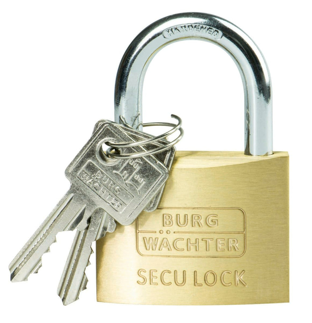 BURG WÄCHTER Vorhangschloss 405 verschiedensperrend, Breite 20 mm, 1 Stück,405 20 SB