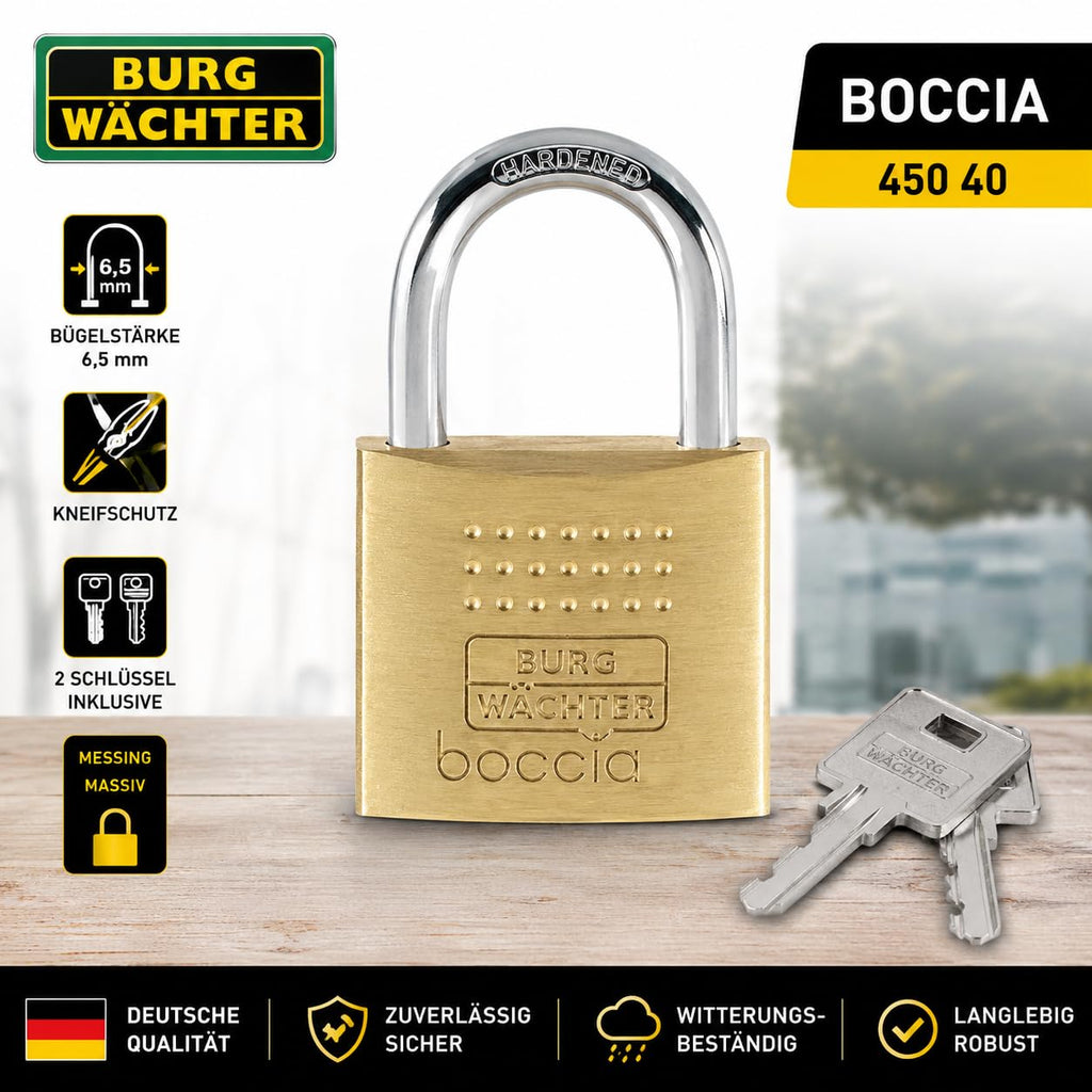 Vorhangschloss 450 Boccia verschiedensperrend SB