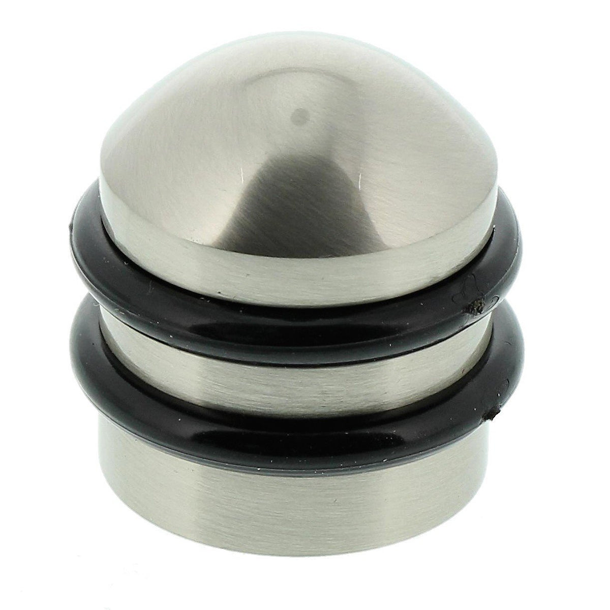 Burg-Wächter Boden-Türstopper, TSB 2235 Ni SB, Edelstahl-Optik