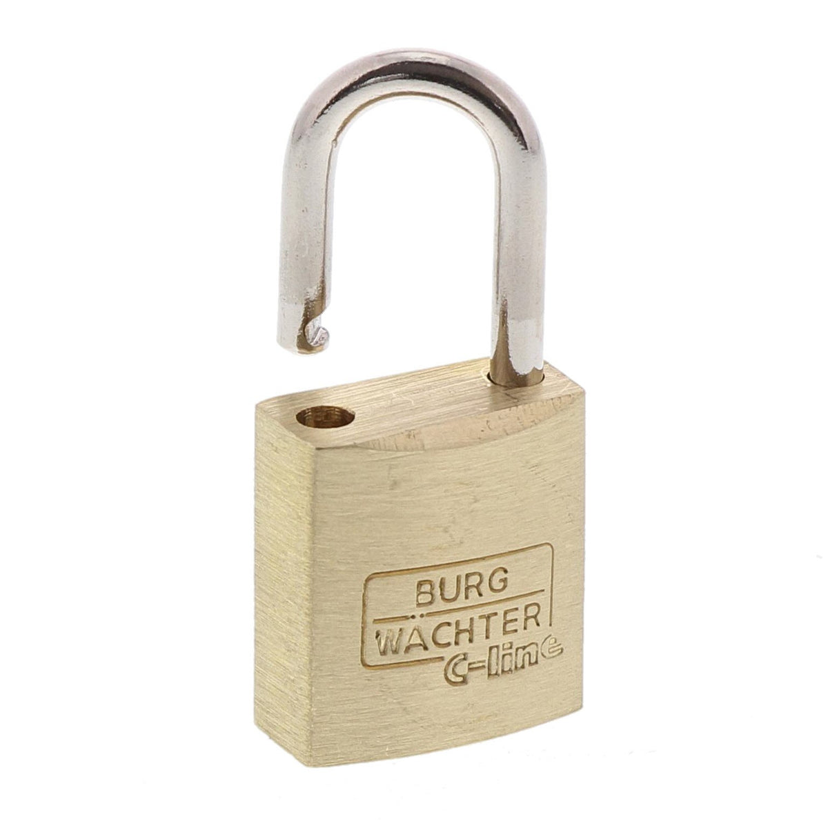 Burg Wächter Vorhangschloss-Set, Messing, Bügelstärke: 3,5 mm