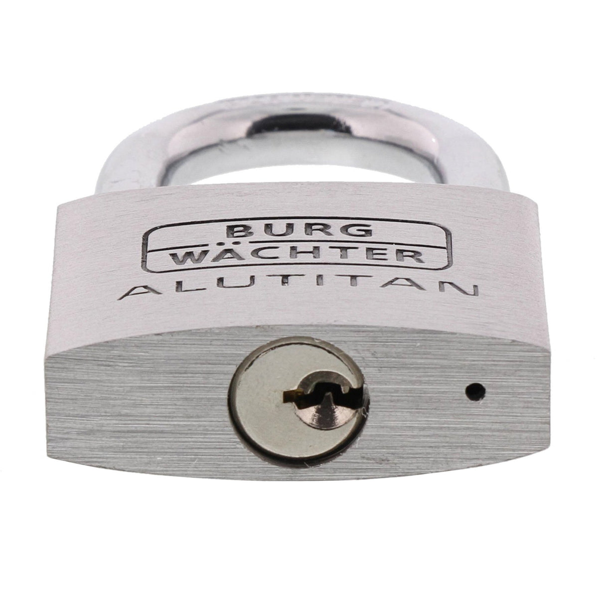 Burg-Wächter Zylinder-Vorhangschloss, 6,5 mm Bügelstärke, Alutitan 770 40 SB