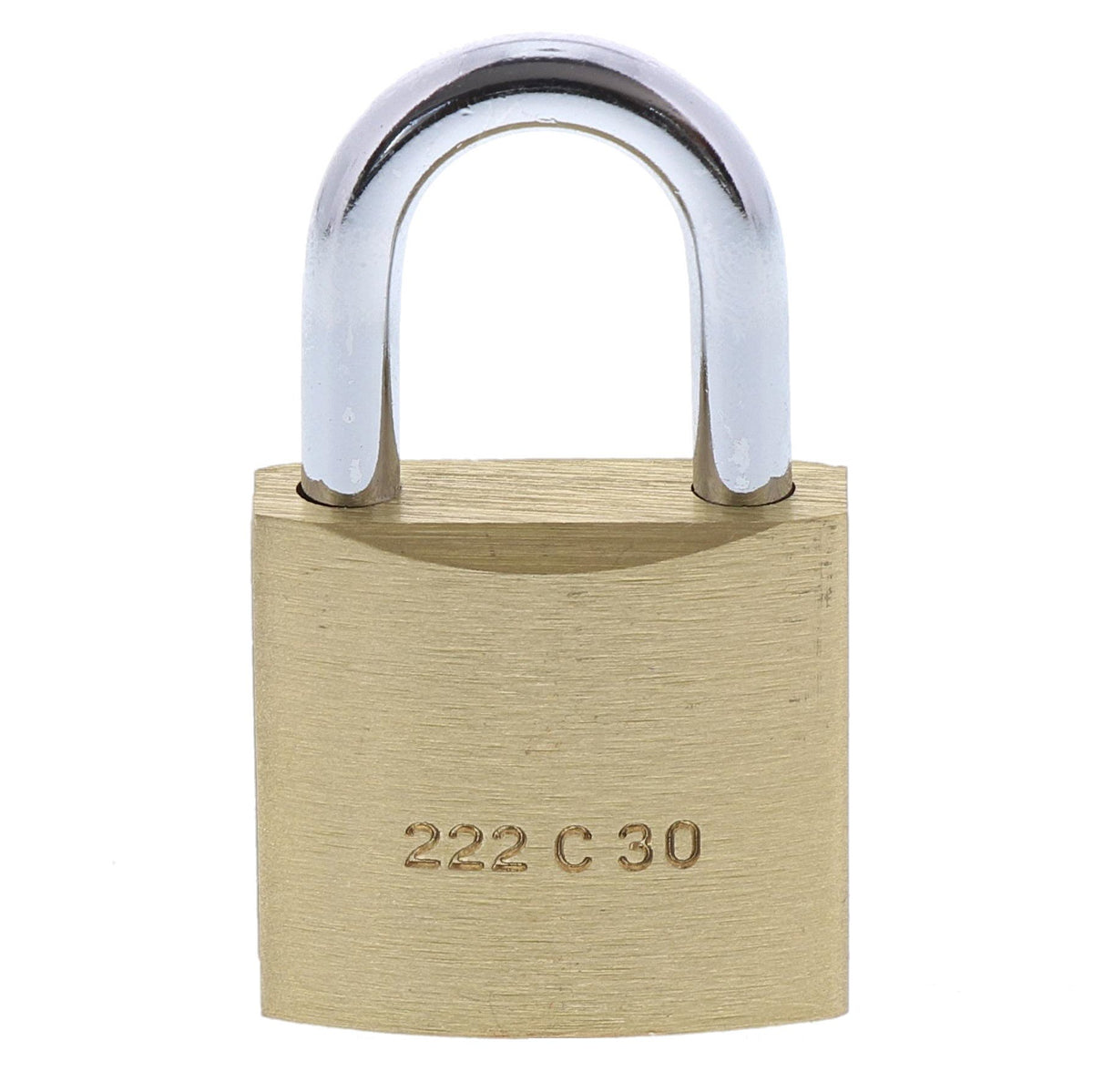 Burg Wächter 3 Vorhangschlösser + 4 Schlüssel, Trio C-Line Bügelstärke: 5 mm TRIO 222 30 GL SB Messing