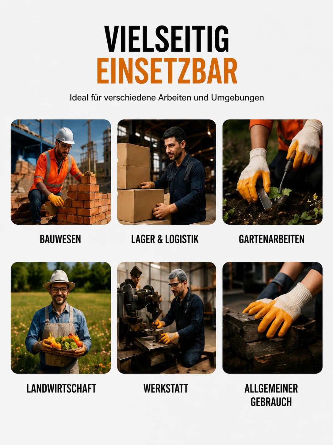 MY STAR Nitril-Arbeitshandschuhe EN388 L/XL
