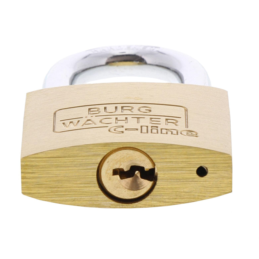 BURG-WÄCHTER Vorhängeschloss, 3 mm Bügelstärke, 2 Schlüssel, C-Line 222 15 SB