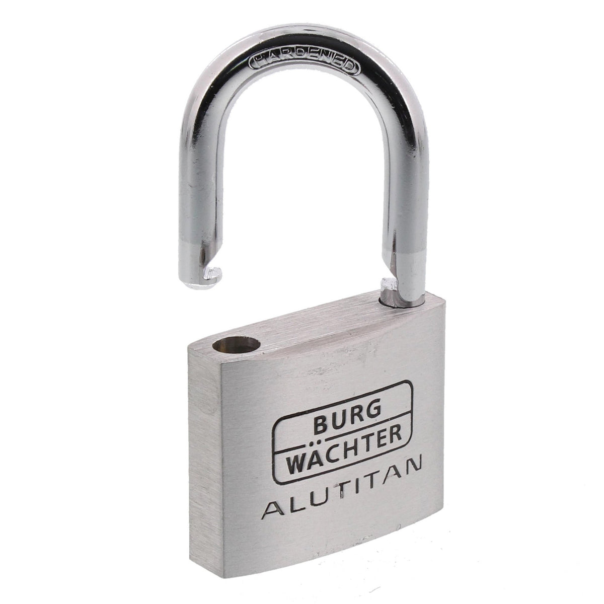 Burg-Wächter Zylinder-Vorhangschloss, 6,5 mm Bügelstärke, Alutitan 770 40 SB