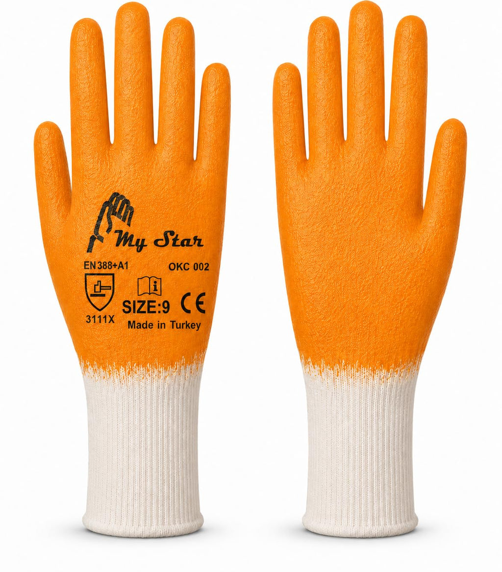 MY STAR Nitril-Arbeitshandschuhe EN388 L/XL