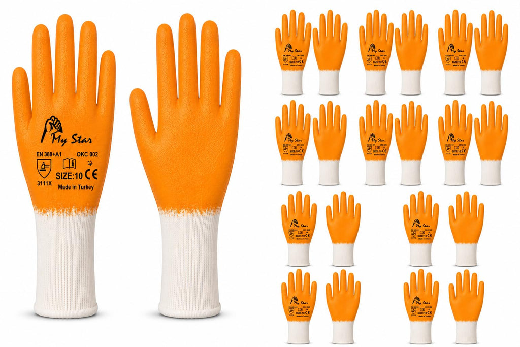 MY STAR Nitril-Arbeitshandschuhe EN388 L/XL
