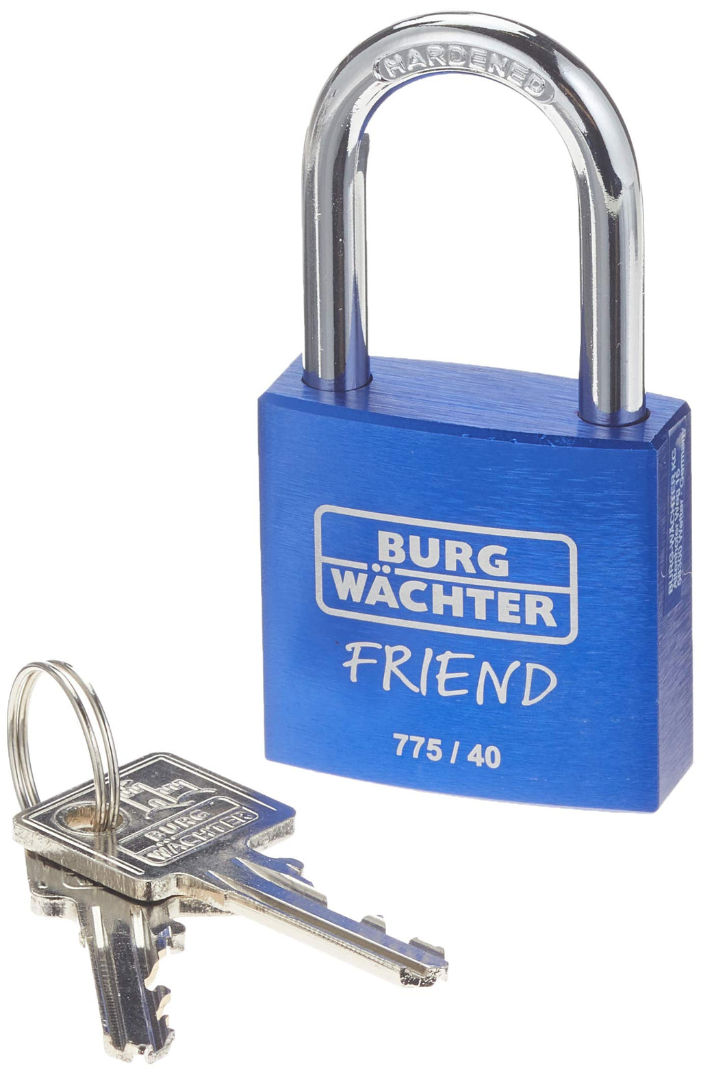 Burg-Wächter Zylinder-Vorhangschloss 775 40 35 Blau SB