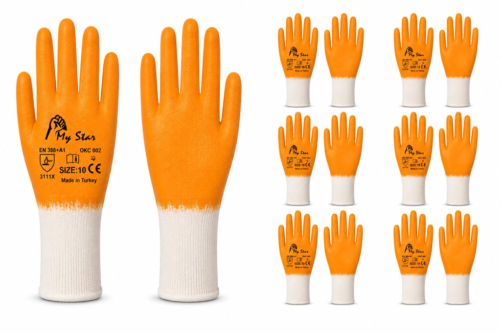 MY STAR Nitril-Arbeitshandschuhe EN388 L/XL