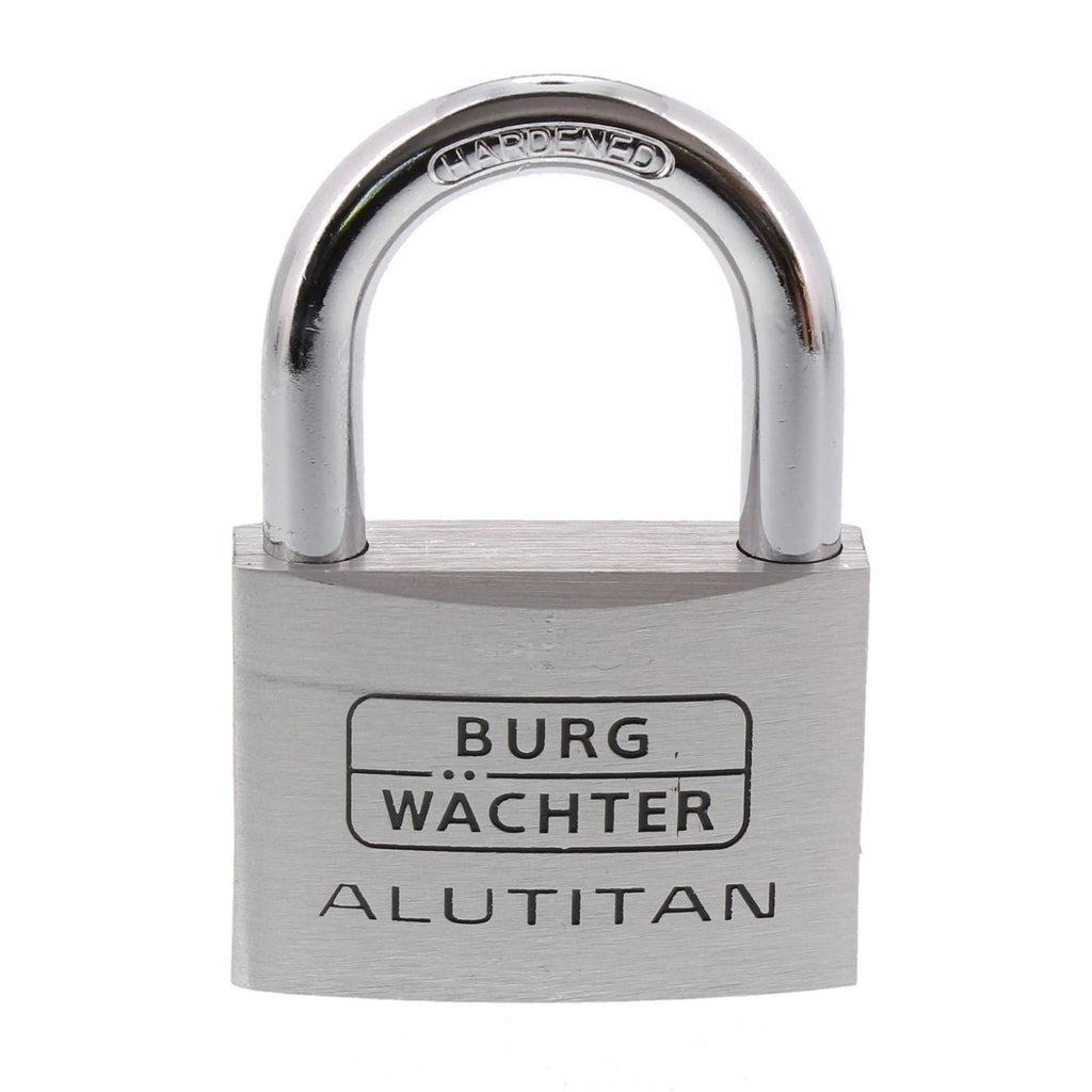 Burg Wächter 30 Burg Vorhangschloss 770 Alutitan, 30 mm SB