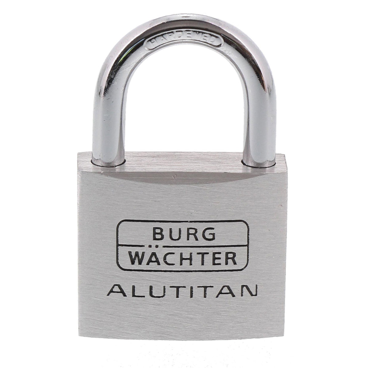Burg-Wächter Zylinder-Vorhangschloss, 6,5 mm Bügelstärke, Alutitan 770 40 SB