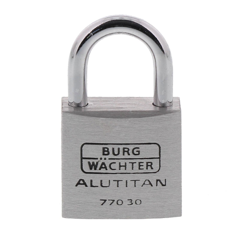 Burg Wächter 30 Burg Vorhangschloss 770 Alutitan, 30 mm SB