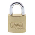 Burg Wächter Duo 222 20 GL SB Vorhangschloss-Set, Bügelstärke: 3,5 mm/Höhe : 35 mm, Messing
