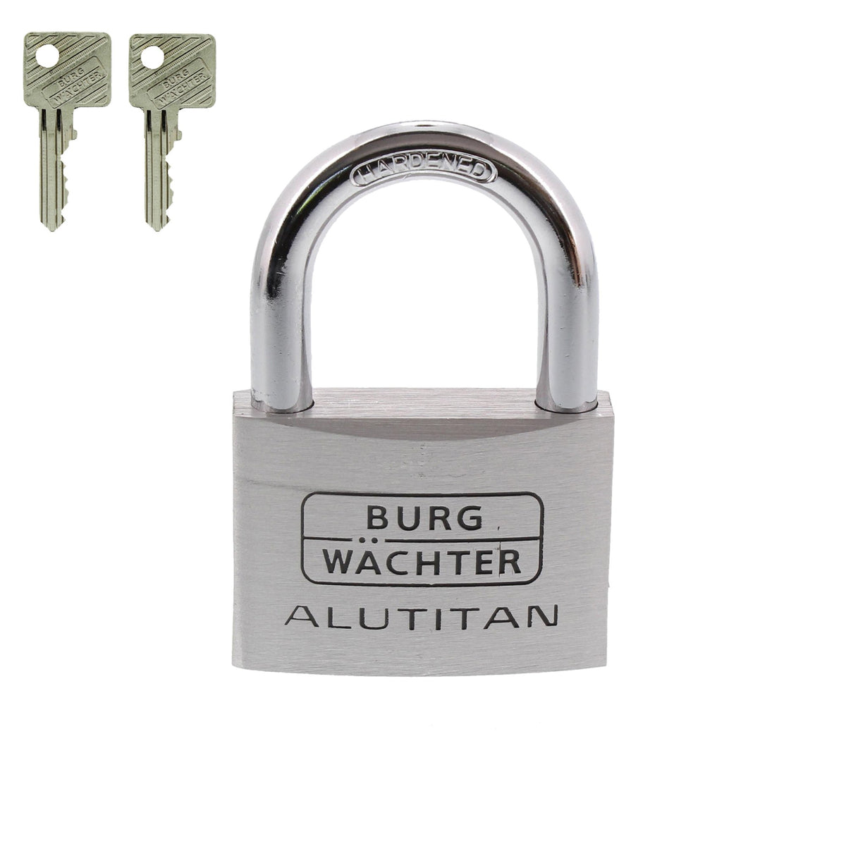 Burg Wächter 30 Burg Vorhangschloss 770 Alutitan, 30 mm SB