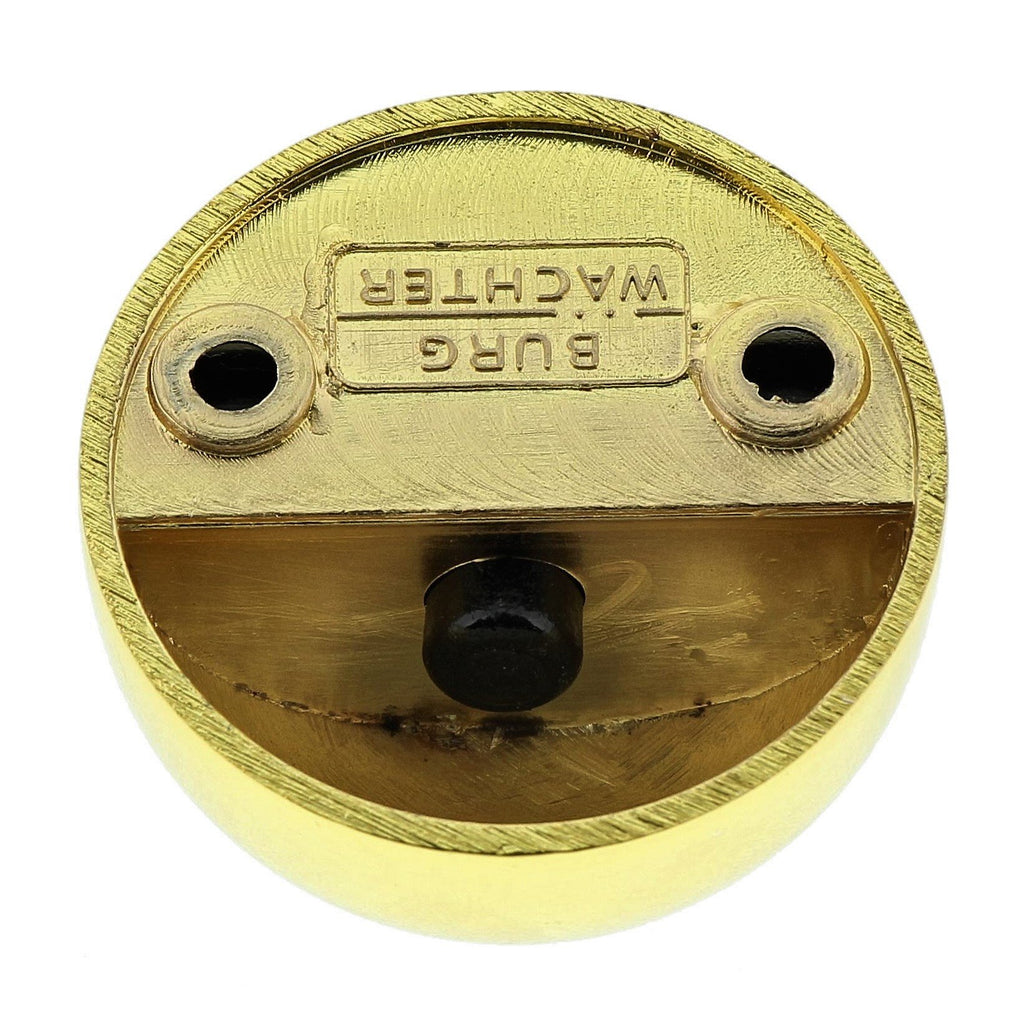 Burg-Wächter Design-Türstopper, Bodenmontage, TSB 2145 MP SB, Messing-poliert