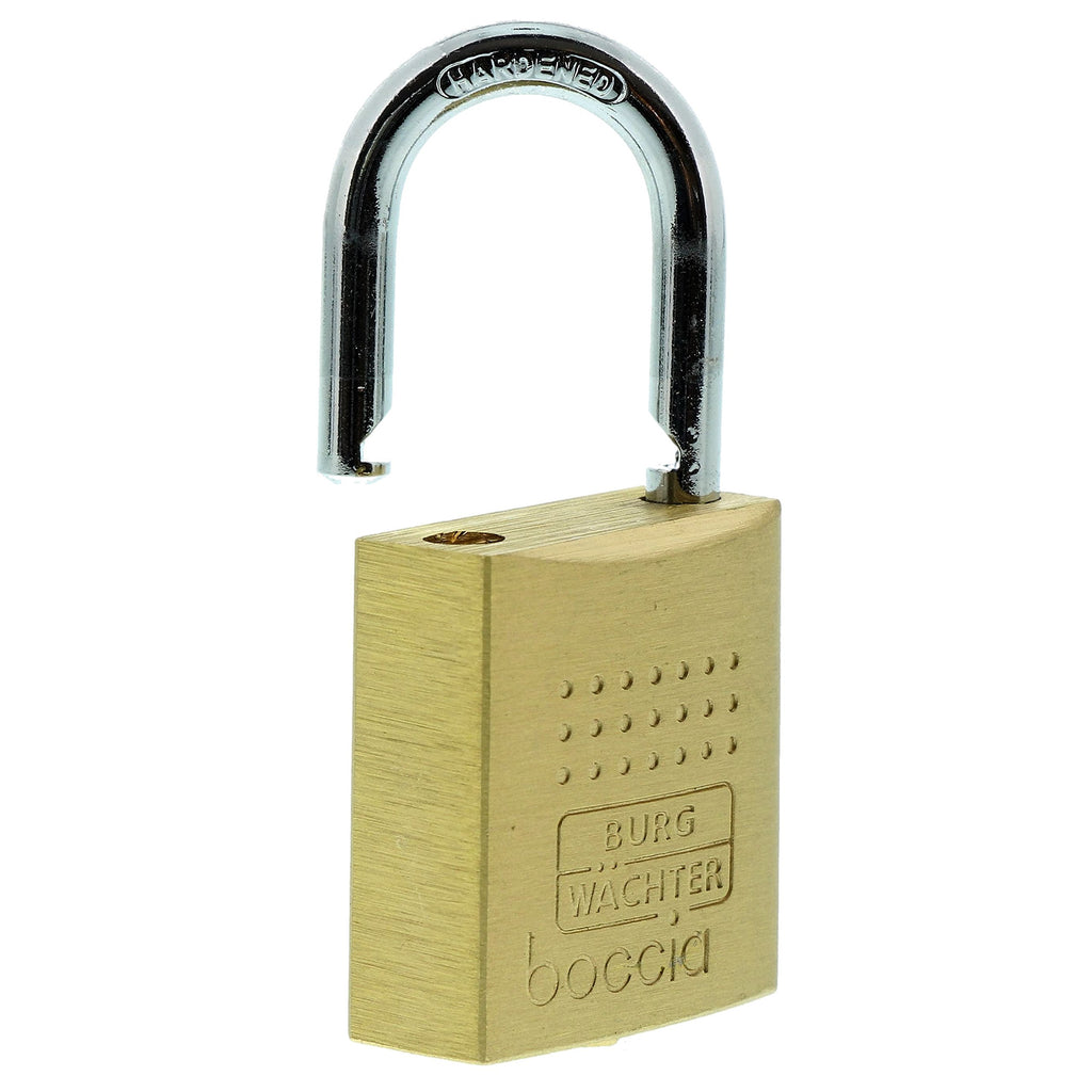 Burg-Wächter Vorhängeschloss, 6,5 mm Bügelstärke, Bohr-und Kneifschutz, 2 Schlüssel, Boccia 450 40 SB