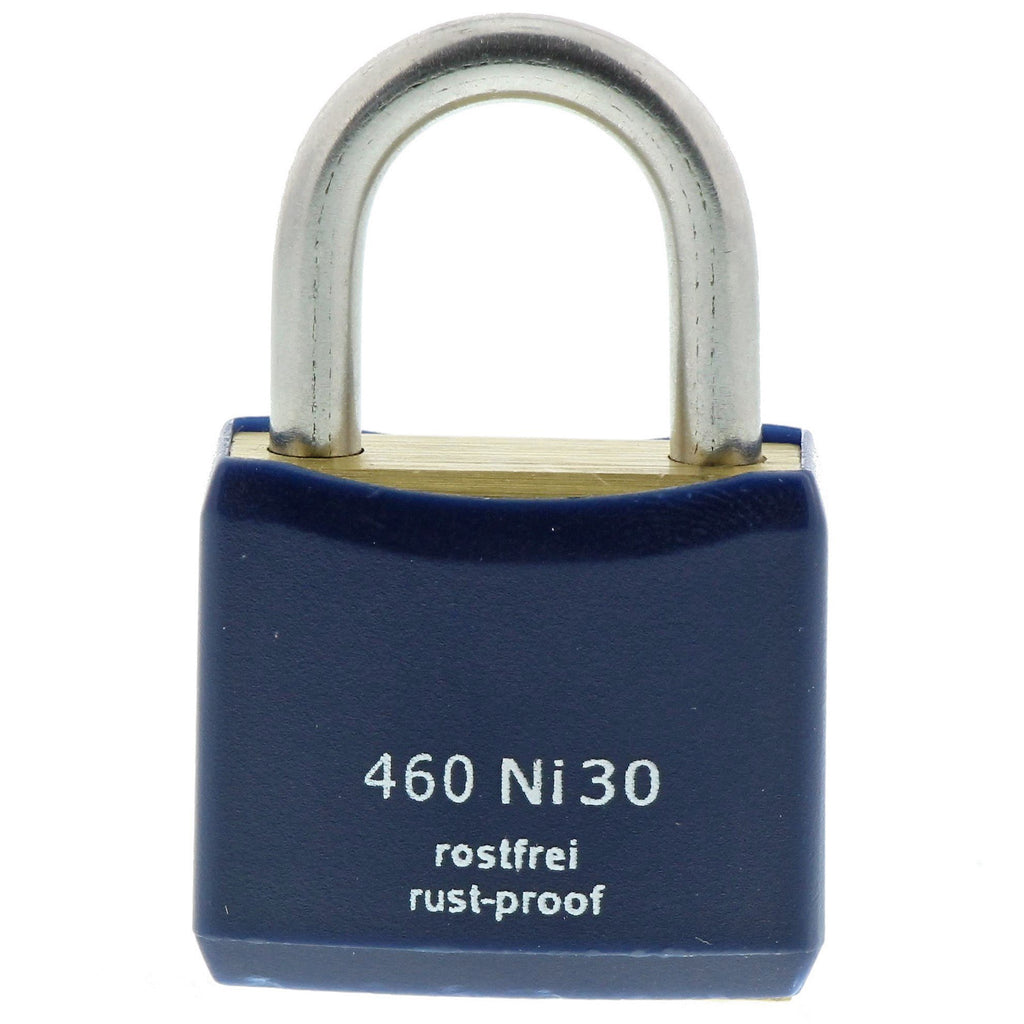 Burg-Wächter Yacht Duo 460 Ni 40 SB Vorhängeschloss, Messing, Blau