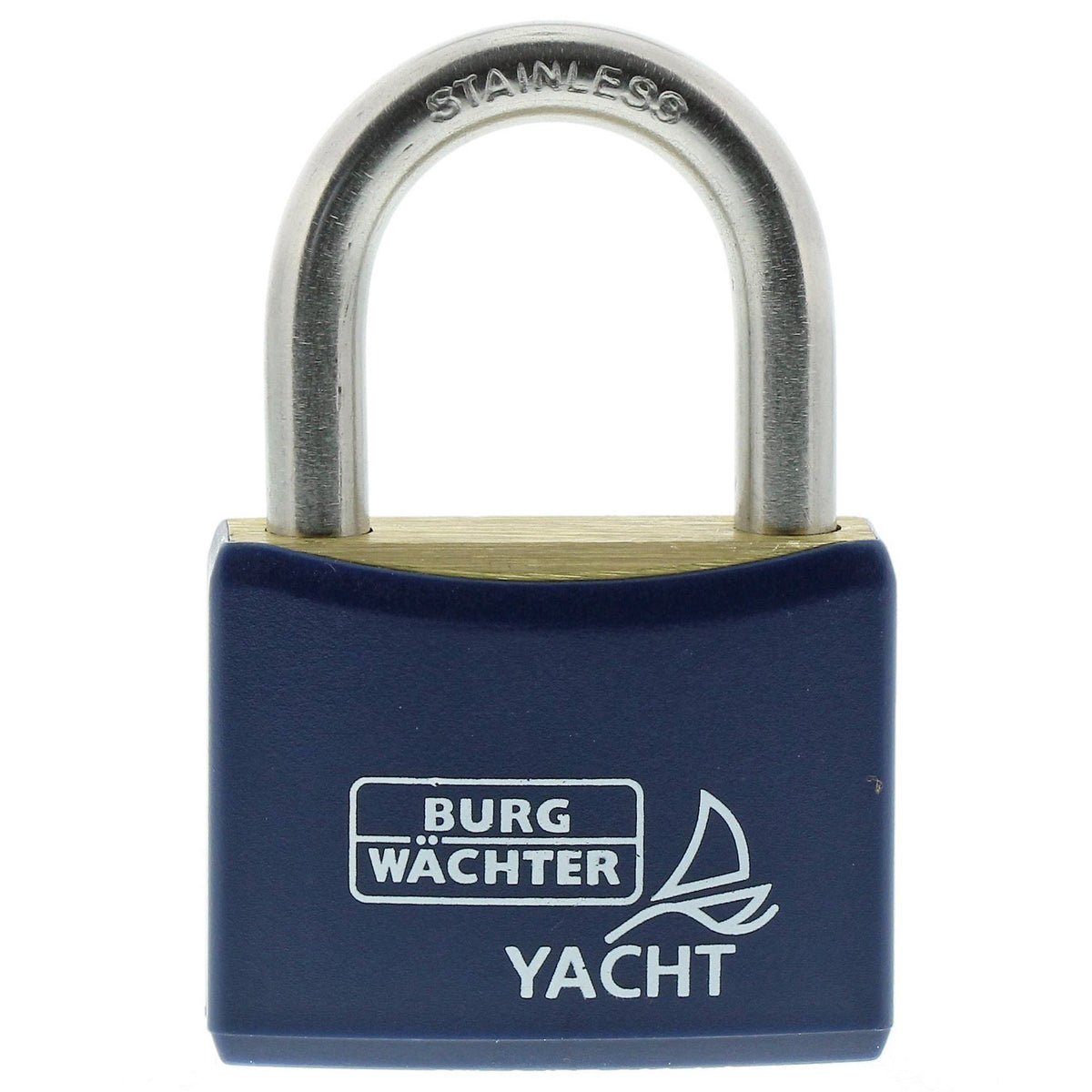 Burg-Wächter Yacht 460 Ni 30 SB Vorhängeschloss, Messing, Blau