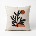 ASERON Kissenbezug 43x43 cm 2er Set – Punch Needle Design, Boho Dekorativ, Weich, Waschbar, Zierkissenhülle für Sofa & Wohnzimmer, Ohne Füllung