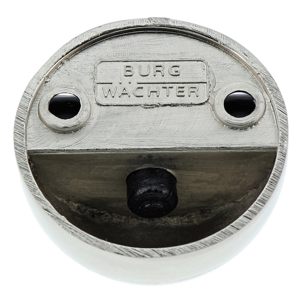 Burg-Wächter Design-Türstopper, Bodenmontage, TSB 2140 Ni SB, Edelstahl-Optik