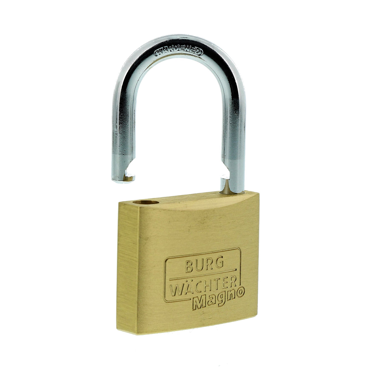 Burg Wächter 400emagno Vorhängeschloss Messing 7 x 25 x 26 mm (Blister)