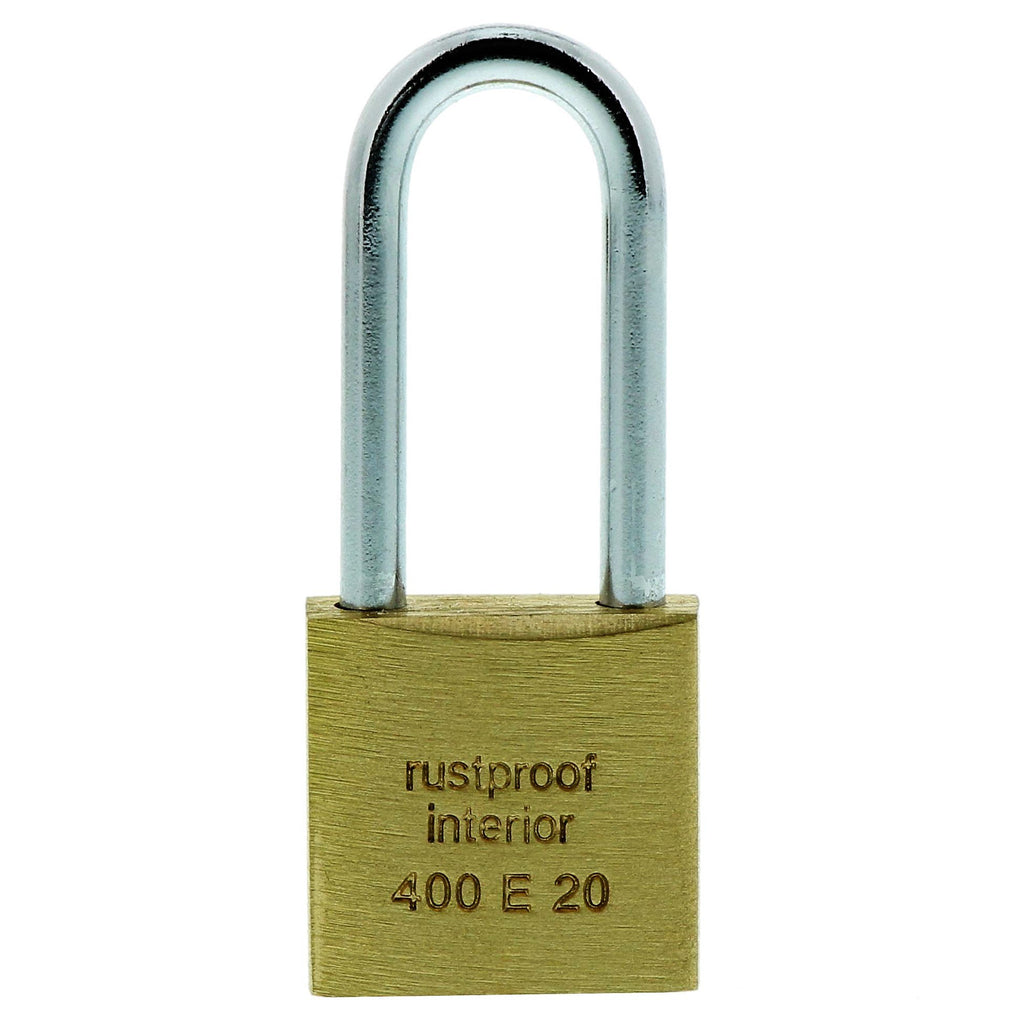 Burg-Wächter Vorhängeschloss-Set, 2er-Set, DUO 400 20 26 SB, Inkl. 2 Schlüssel, Bügelstärke: 3,5 mm