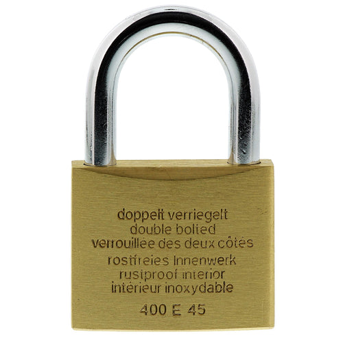 Burg Wächter 400emagno Vorhängeschloss Messing 7 x 25 x 26 mm (Blister)
